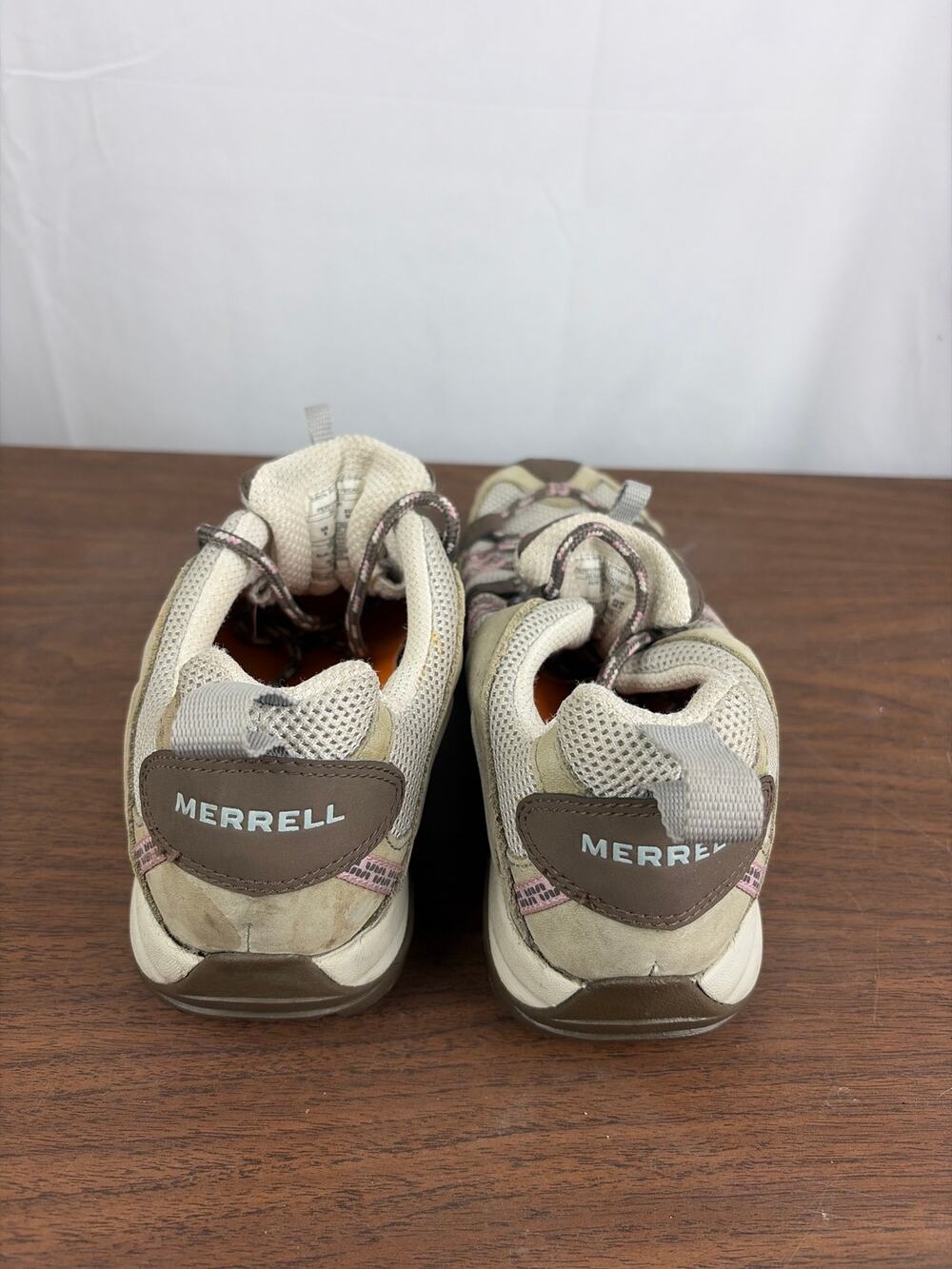Merrell Siren Sport Women’s Size 8 Hiking Shoes Brown Pink Vibram Trail Sneaker